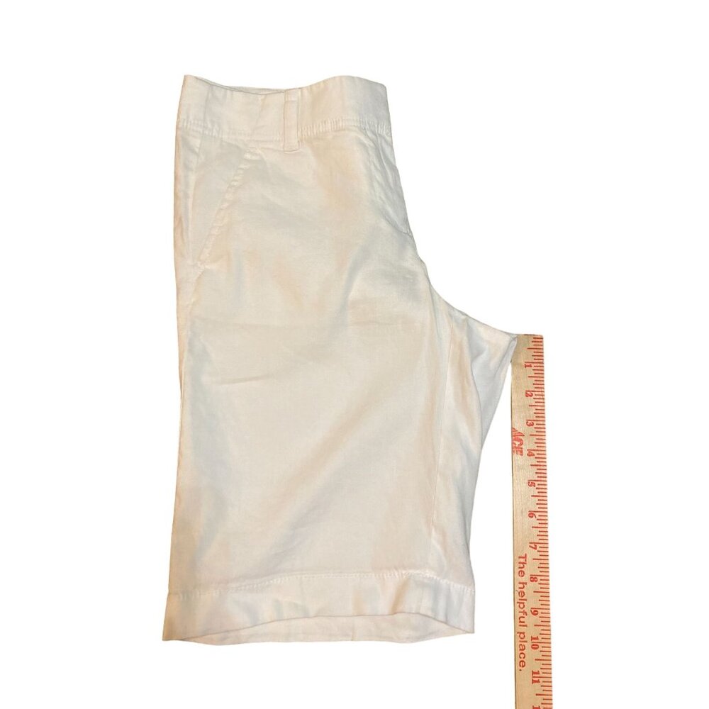 Ann Taylor Shorts Womens 0 NEW White Linen Blend - Picture 11 of 13
